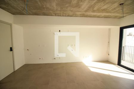 Sala/Cozinha de kitnet/studio à venda com 1 quarto, 36m² em Menino Deus, Porto Alegre