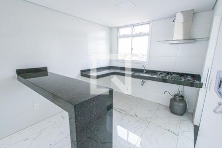sala / cozinha americana de apartamento à venda com 3 quartos, 150m² em Santa Branca, Belo Horizonte
