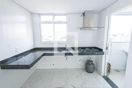 sala / cozinha americana de apartamento à venda com 3 quartos, 150m² em Santa Branca, Belo Horizonte