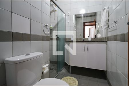 Banheiro Suíte de apartamento à venda com 3 quartos, 80m² em Palmares, Belo Horizonte