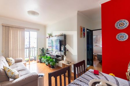Sala de apartamento à venda com 2 quartos, 58m² em Helena Maria, Osasco
