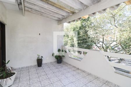 Varanda da Sala de casa à venda com 4 quartos, 300m² em Jardim do Estádio, Santo André