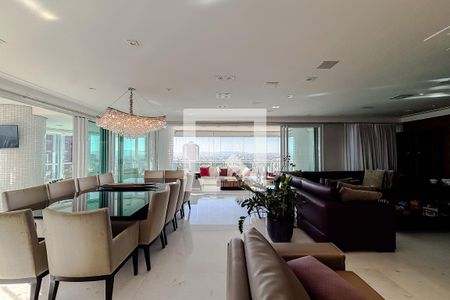 Sala de apartamento para alugar com 4 quartos, 335m² em Vila Regente Feijó, São Paulo