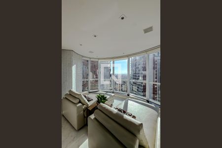 Varanda da Sala de apartamento para alugar com 4 quartos, 335m² em Vila Regente Feijó, São Paulo