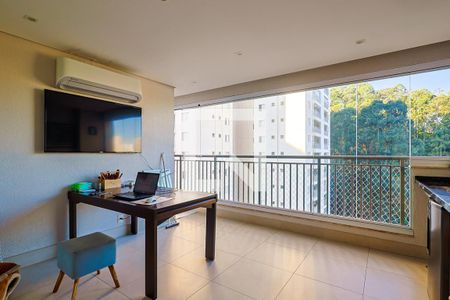 Varanda de apartamento à venda com 3 quartos, 110m² em Vila Andrade, São Paulo