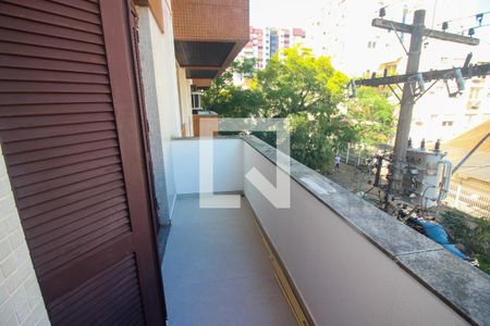 Sacada da Sala de apartamento para alugar com 3 quartos, 130m² em Menino Deus, Porto Alegre