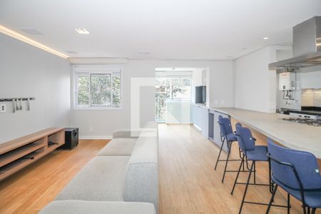 Sala de apartamento para alugar com 1 quarto, 69m² em Lapa, São Paulo