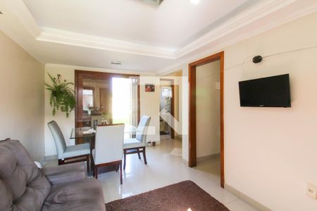 Sala de casa de condomínio para alugar com 2 quartos, 100m² em Mato Grande, Canoas