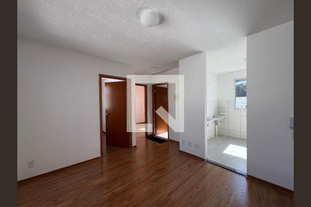 Sala de apartamento para alugar com 2 quartos, 45m² em Nacional, Contagem