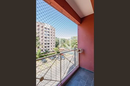 Varanda da sala de apartamento para alugar com 3 quartos, 63m² em Parque Bristol, São Paulo