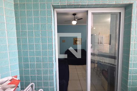 Varanda de apartamento para alugar com 1 quarto, 40m² em Boqueirão, Praia Grande