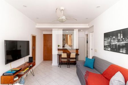 Sala de apartamento para alugar com 1 quarto, 40m² em Leme, Rio de Janeiro