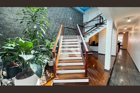 Sala - Sala de Estar - Escada de casa para alugar com 3 quartos, 356m² em Vila Eldizia, Santo André