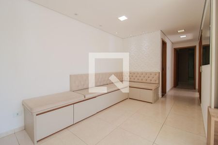 Sala de jantar de apartamento para alugar com 3 quartos, 83m² em Vila Guarani, Mauá