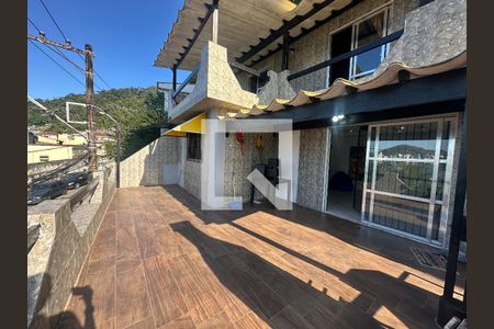 Varanda da Sala de casa para alugar com 3 quartos, 160m² em Parque Prainha, São Vicente