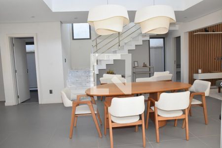 Sala de Jantar de casa de condomínio à venda com 3 quartos, 238m² em Gramadão, Jundiaí