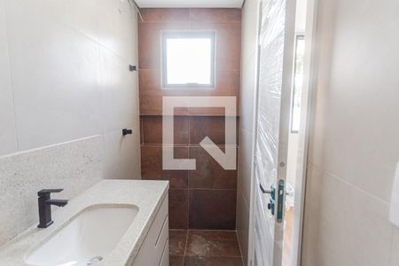 Banheiro da Suíte de apartamento à venda com 3 quartos, 72m² em Santa Tereza, Belo Horizonte