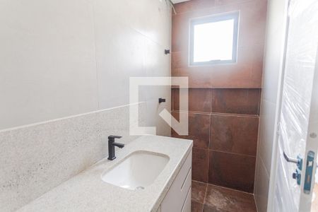 Banheiro da Suíte de apartamento à venda com 3 quartos, 72m² em Santa Tereza, Belo Horizonte