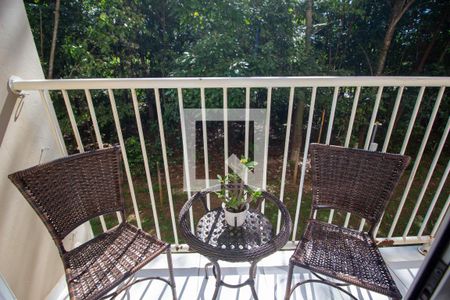 Varanda da Sala de apartamento para alugar com 2 quartos, 54m² em Jardim Vera Cruz, Sorocaba