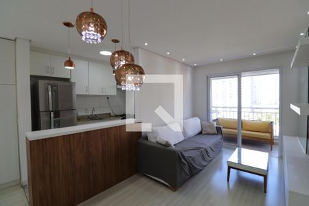 Sala de apartamento para alugar com 2 quartos, 61m² em Vila Isa, São Paulo