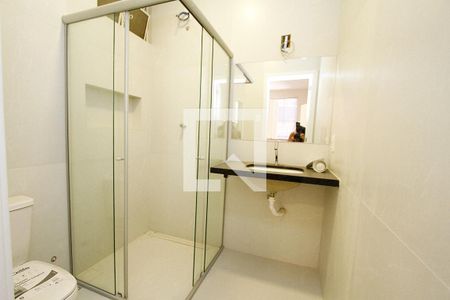 Banheiro de kitnet/studio à venda com 1 quarto, 40m² em Centro, Belo Horizonte