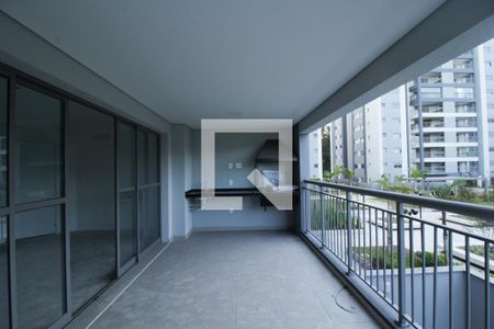 Varanda de apartamento para alugar com 3 quartos, 152m² em City América, São Paulo
