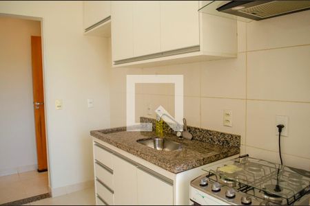Cozinha de apartamento para alugar com 2 quartos, 1235m² em Setor Goiânia 2, Goiânia