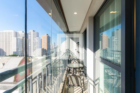 Varanda da Sala de apartamento para alugar com 1 quarto, 45m² em Ipiranga, São Paulo