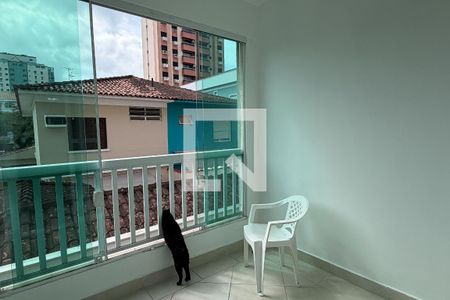 Varanda da Sala 1 de casa para alugar com 3 quartos, 300m² em Embaré, Santos