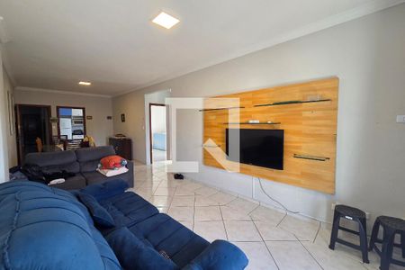 Sala de apartamento para alugar com 2 quartos, 74m² em Guilhermina, Praia Grande