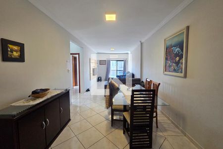 Sala de apartamento para alugar com 2 quartos, 74m² em Guilhermina, Praia Grande