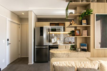 Sala de apartamento para alugar com 2 quartos, 60m² em Bela Vista, Osasco