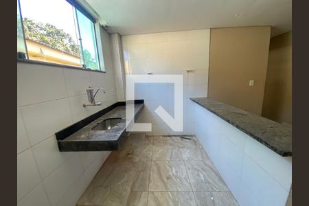 Sala/cozinha de apartamento para alugar com 1 quarto, 45m² em Cinquentenario, Belo Horizonte