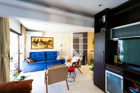 sala  de apartamento à venda com 2 quartos, 101m² em Vila Andrade, São Paulo
