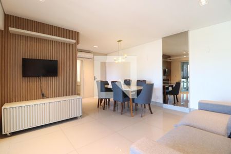 Sala de apartamento para alugar com 3 quartos, 120m² em Patrimônio, Uberlândia