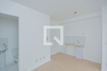 Sala/Cozinha de apartamento para alugar com 2 quartos, 35m² em Campo Grande, São Paulo