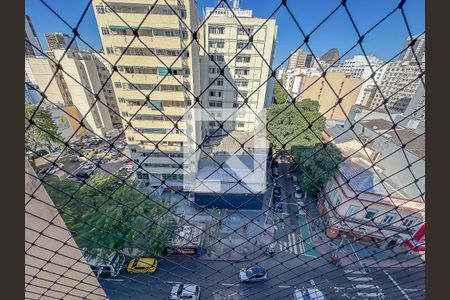 Vista da sala de apartamento à venda com 3 quartos, 105m² em Catete, Rio de Janeiro