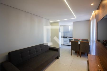 Sala de apartamento para alugar com 2 quartos, 53m² em Serrano, Belo Horizonte