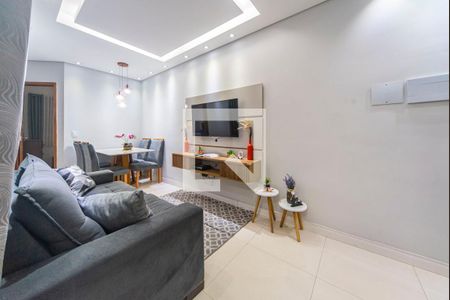 Sala de apartamento para alugar com 2 quartos, 40m² em Parque Erasmo Assunção, Santo André