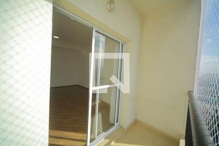Sacada da Sala  de apartamento para alugar com 3 quartos, 75m² em Vila Dusi, São Bernardo do Campo