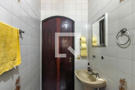 Banheiro de casa para alugar com 1 quarto, 82m² em Maracanã, Praia Grande