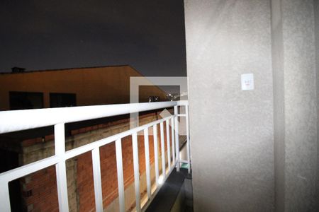 Varanda da Sala de apartamento à venda com 2 quartos, 38m² em Vila Carmosina, São Paulo