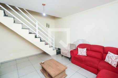 Sala de casa à venda com 2 quartos, 110m² em Jardim Stella, Santo André