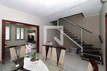 Sala de Jantar de casa à venda com 4 quartos, 137m² em Floresta, Porto Alegre