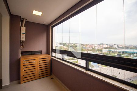 Varanda da Sala de apartamento para alugar com 1 quarto, 48m² em Jardim Guaruja, Sorocaba