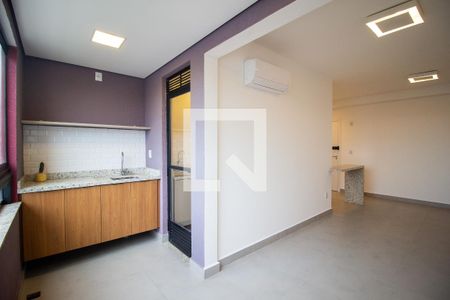 Varanda da Sala de apartamento para alugar com 1 quarto, 48m² em Jardim Guaruja, Sorocaba