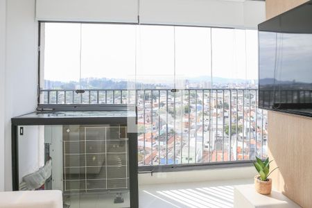 Sala de apartamento para alugar com 2 quartos, 52m² em Vila Anastácio, São Paulo