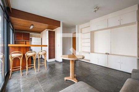 Sala/Cozinha de apartamento à venda com 1 quarto, 45m² em Sumarezinho, São Paulo
