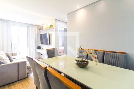 Sala de apartamento para alugar com 2 quartos, 50m² em Jardim Lajeado, Ferraz de Vasconcelos