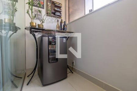 Varanda da Sala de apartamento à venda com 3 quartos, 93m² em Itapoã, Belo Horizonte